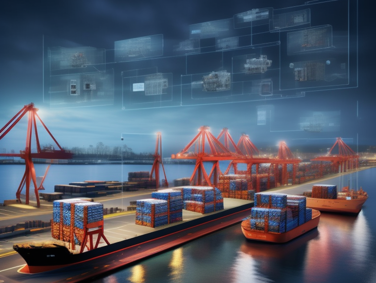 碼頭數字孿生系統